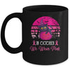 In October We Wear Pink Cute Cat Breast Cancer Awareness Mug Coffee Mug | Teecentury.com