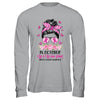 In October We Wear Pink Messy Bun Breast Cancer Awareness T-Shirt & Hoodie | Teecentury.com