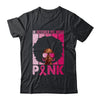 In October We Wear Pink Ribbon Breast Cancer Awareness Afro T-Shirt & Hoodie | Teecentury.com