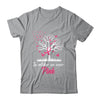 In October We Wear Pink Tree Breast Cancer Awareness Shirt & Hoodie | teecentury