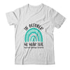 In October We Wear Teal Trigeminal Neuralgia Awareness Rainbow T-Shirt & Hoodie | Teecentury.com