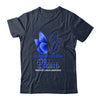 In September We Wear Blue Prostate Cancer Awareness Butterfly T-Shirt & Hoodie | Teecentury.com