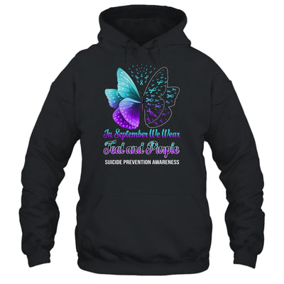 In September We Wear Purple Alzheimer's Awareness Butterfly T-Shirt & Hoodie | Teecentury.com