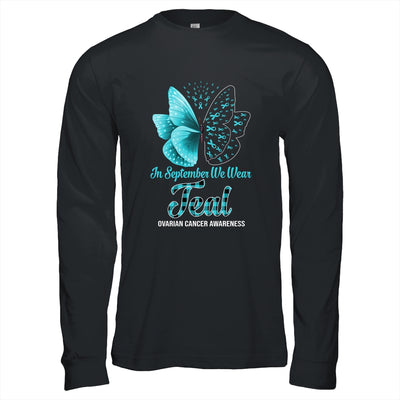 In September We Wear Teal And Purple Suicide Prevention Awareness Butterfly T-Shirt & Hoodie | Teecentury.com