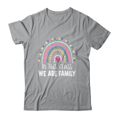 In This Class We Are Family Student Teacher Back To School Shirt & Tank Top | teecentury