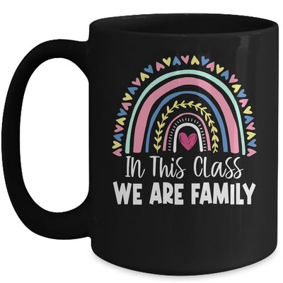 In This Class We Are Family Student Teacher Back To School Mug | teecentury