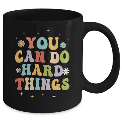 Inspirational Womens Graphics You Can Do Hard Things Mug | teecentury