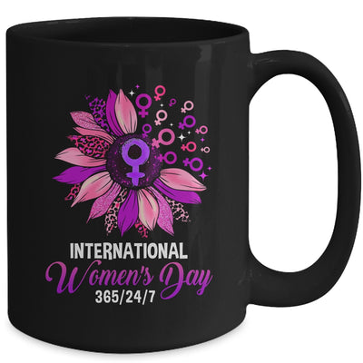 International Womens Day 2023 Gender Equality Sunflower Mug | teecentury