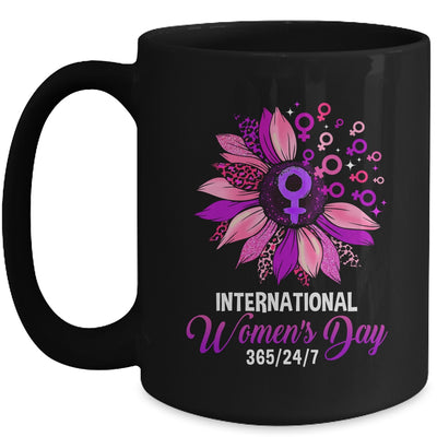 International Womens Day 2023 Gender Equality Sunflower Mug | teecentury