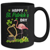 Irish Flamingo Green Saint Patrick Day Lucky St Pattys Mug Coffee Mug | Teecentury.com