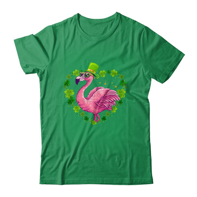 Irish Flamingo Green Saint Patricks Day Lucky T-Shirt & Hoodie | Teecentury.com