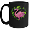 Irish Flamingo Green Saint Patricks Day Lucky Mug Coffee Mug | Teecentury.com