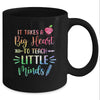 It Takes A Big Heart To Teach Little Minds Teacher Mug Coffee Mug | Teecentury.com