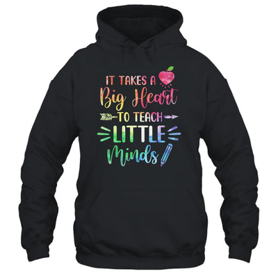 It Takes A Big Heart To Teach Little Minds Teacher T-Shirt & Hoodie | Teecentury.com