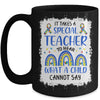 It Takes A Special Teacher To Hear What A Child Autism Mug Coffee Mug | Teecentury.com