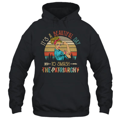 It's A Beautiful Day To Smash The Patriarchy Funny Feminism Shirt & Tank Top | teecentury