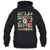 It's Beautiful Day For Learning Retro Teacher Back To School Shirt & Hoodie | teecentury