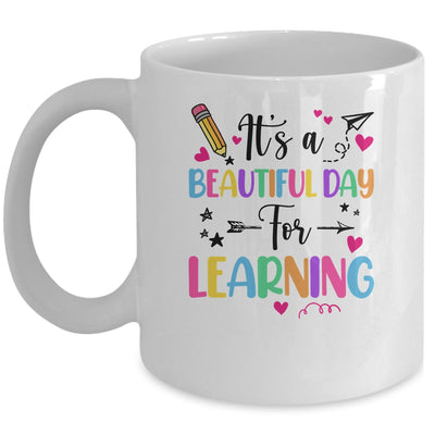 It's Beautiful Day For Learning Teachers Students Women Mug | teecentury