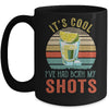 It's Cool Ive Had Both My Shots Retro Funny Tequila Lovers Mug Coffee Mug | Teecentury.com