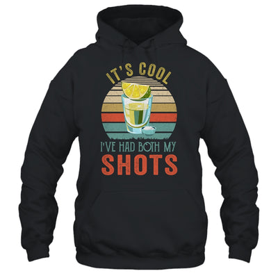 It's Cool Ive Had Both My Shots Retro Funny Tequila Lovers T-Shirt & Tank Top | Teecentury.com