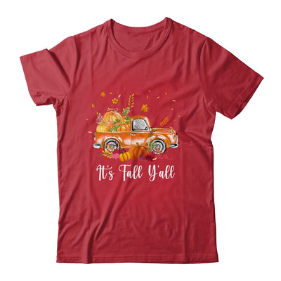 It's Fall Y'all Pumpkin Truck Autumn Tree Hello Fall Women Shirt & Long Sleeve | teecentury