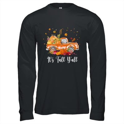 It's Fall Y'all Pumpkin Truck Autumn Tree Hello Fall Women Shirt & Long Sleeve | teecentury