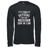 It's Finally Official I'm The Favorite Son In Law Gifts T-Shirt & Hoodie | Teecentury.com