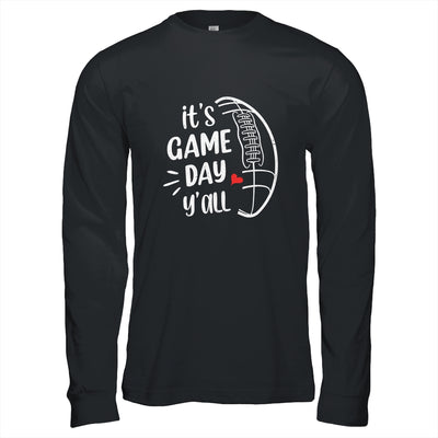 It's Game Day Y'all Funny Football Women Football Mom T-Shirt & Hoodie | Teecentury.com