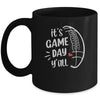 It's Game Day Y'all Funny Football Women Football Mom Mug Coffee Mug | Teecentury.com