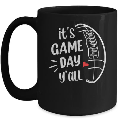 It's Game Day Y'all Funny Football Women Football Mom Mug Coffee Mug | Teecentury.com