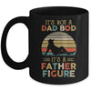 It's Not A Dad Bod It's A Father Figure Fathers Day Vintage Mug Coffee Mug | Teecentury.com