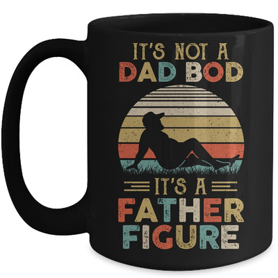 It's Not A Dad Bod It's A Father Figure Fathers Day Vintage Mug Coffee Mug | Teecentury.com