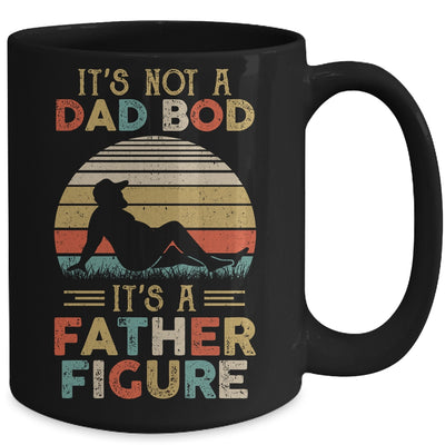 It's Not A Dad Bod It's A Father Figure Fathers Day Vintage Mug Coffee Mug | Teecentury.com