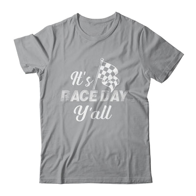 It's Race Day Y'all Car Racing Funny Race Day Shirt & Tank Top | teecentury