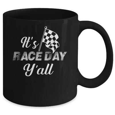 It's Race Day Y'all Car Racing Funny Race Day Mug | teecentury