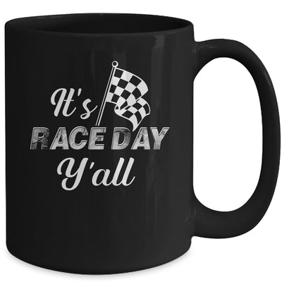 It's Race Day Y'all Car Racing Funny Race Day Mug | teecentury