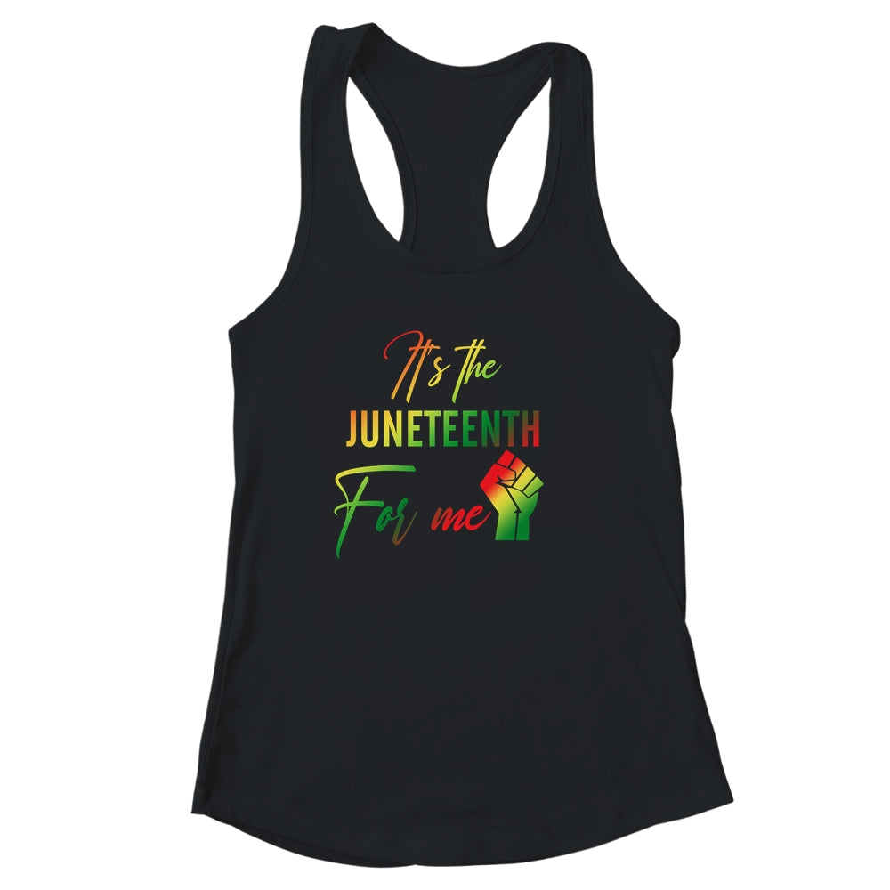 It's The Juneteenth For Me Freedom Since 1865 Independence Shirt & Tank Top | teecentury