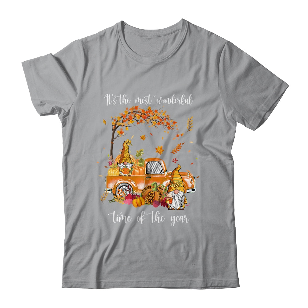 It's The Most Wonderful Time Of The Year Gnomes Autumn Fall Shirt & Hoodie | teecentury