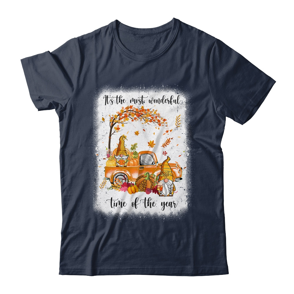 It's The Most Wonderful Time Of The Year Gnomes Bleached Shirt & Hoodie | teecentury