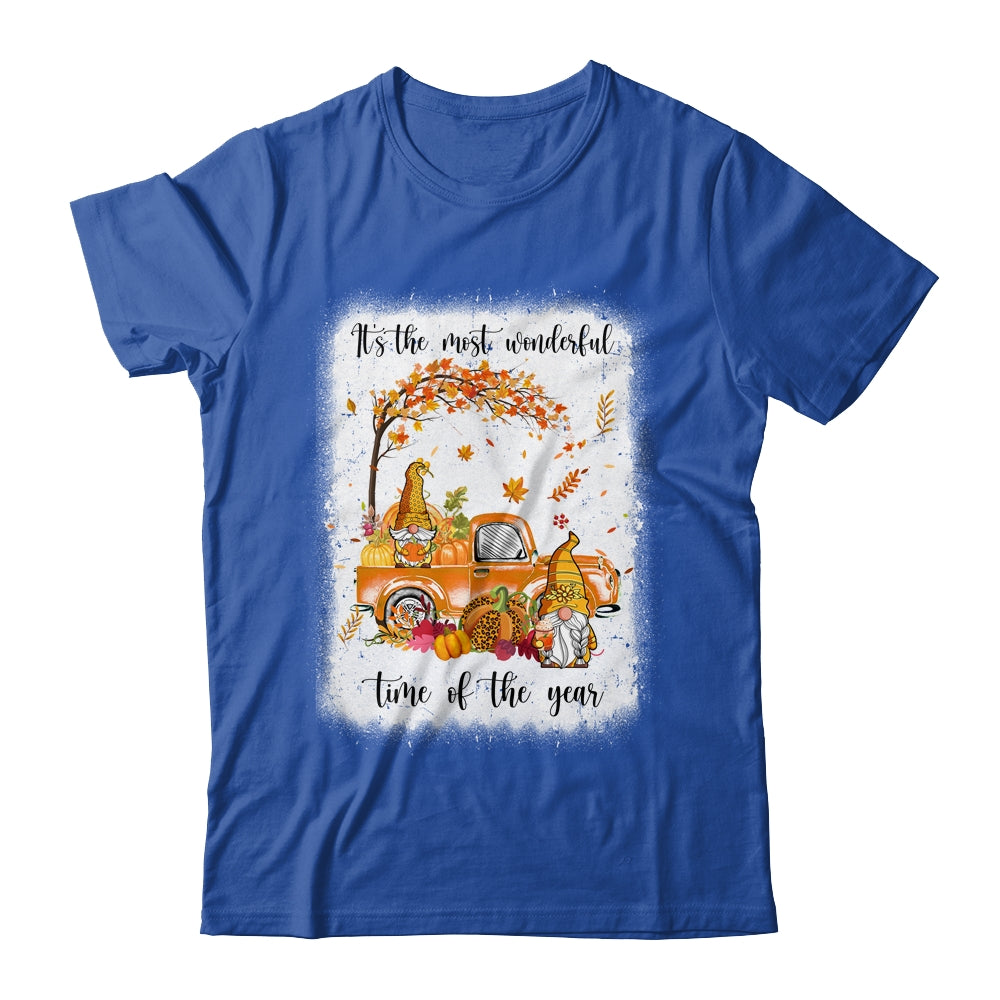 It's The Most Wonderful Time Of The Year Gnomes Bleached Shirt & Hoodie | teecentury