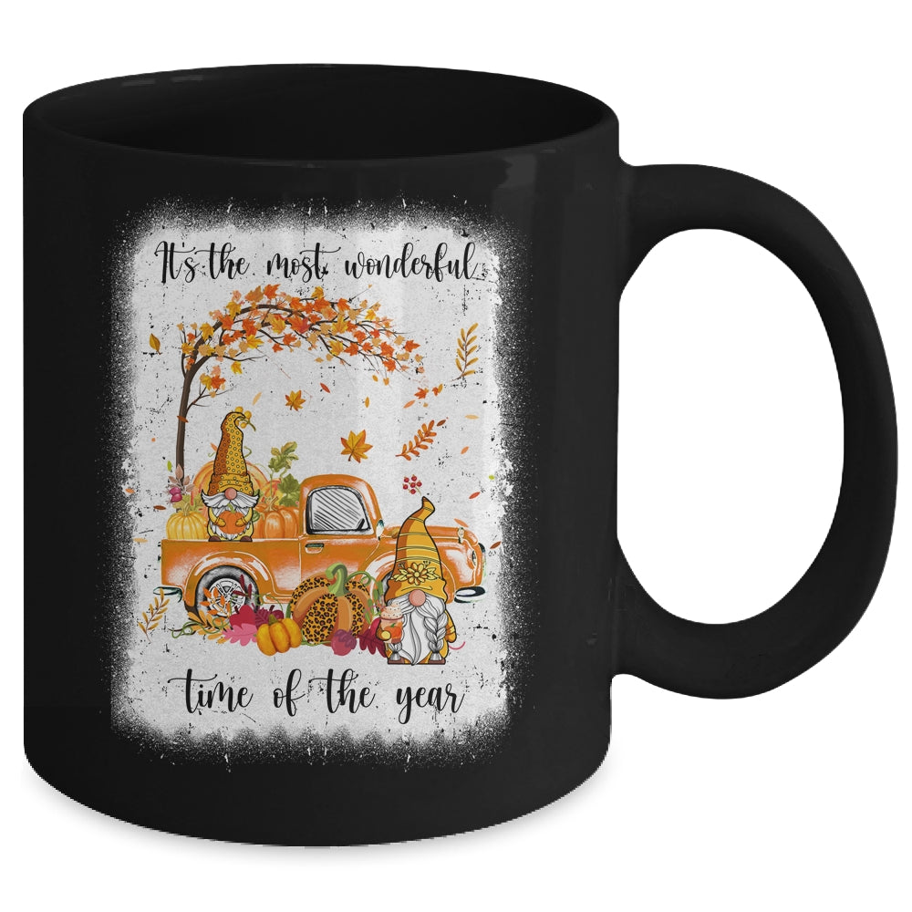 It's The Most Wonderful Time Of The Year Gnomes Bleached Mug | teecentury