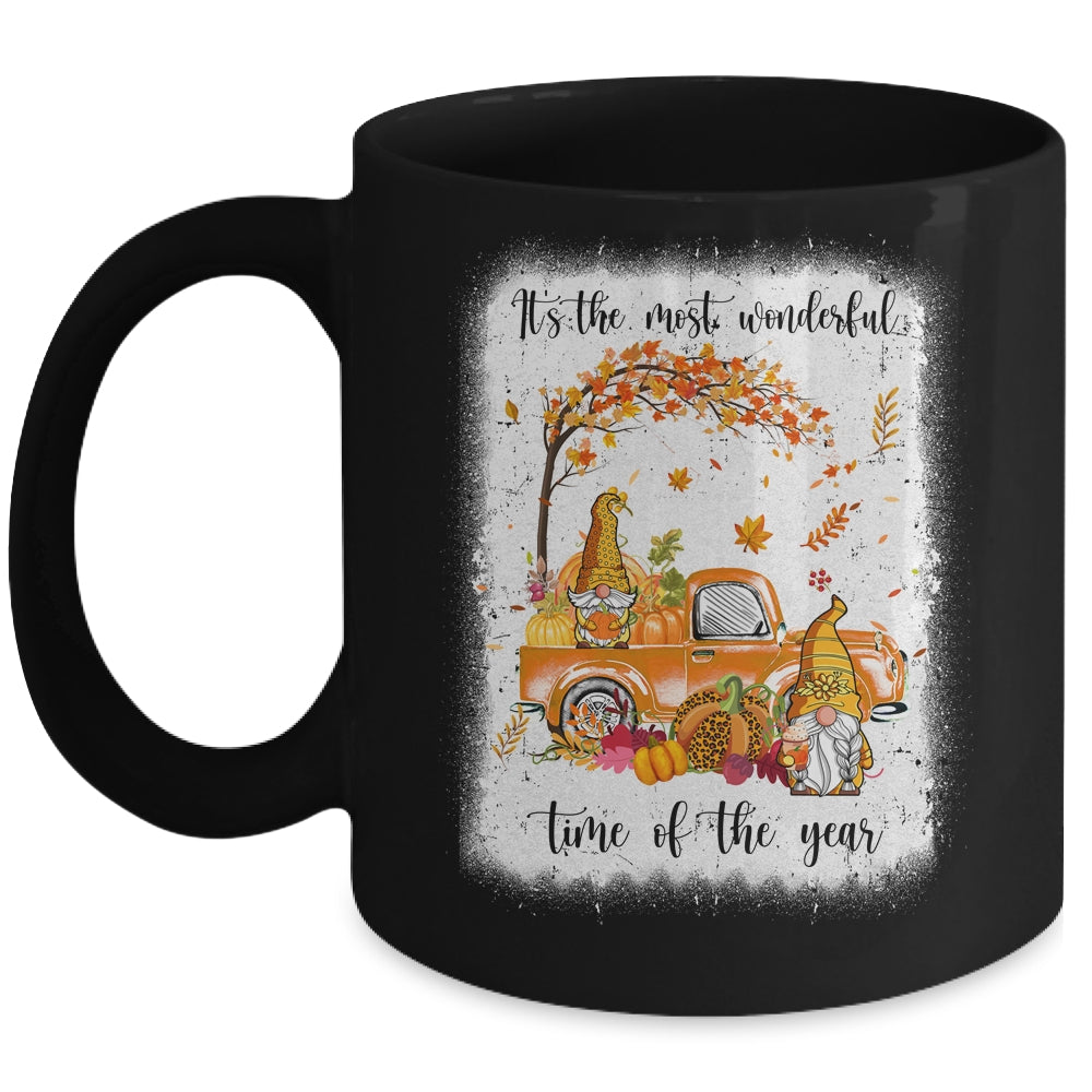 It's The Most Wonderful Time Of The Year Gnomes Bleached Mug | teecentury
