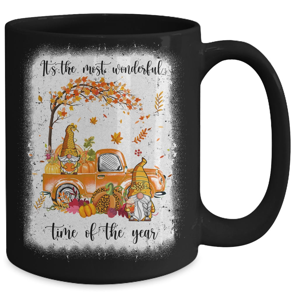 It's The Most Wonderful Time Of The Year Gnomes Bleached Mug | teecentury