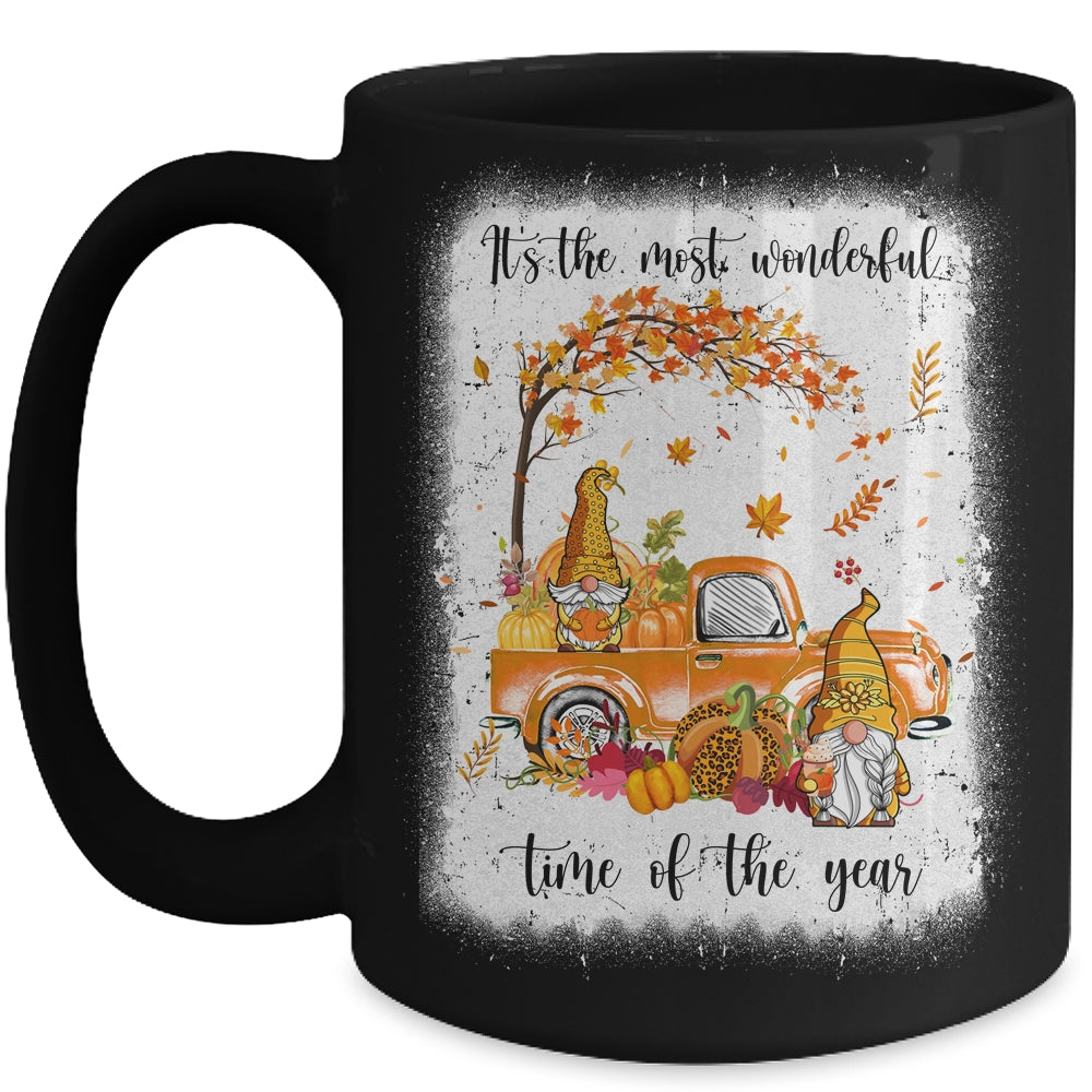 It's The Most Wonderful Time Of The Year Gnomes Bleached Mug | teecentury