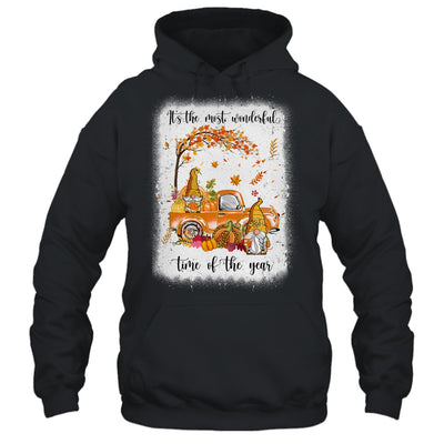 It's The Most Wonderful Time Of The Year Gnomes Bleached Shirt & Hoodie | teecentury
