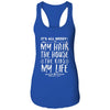 Its All Messy Life My Hair House The Kids Funny Mothers Day T-Shirt & Tank Top | Teecentury.com