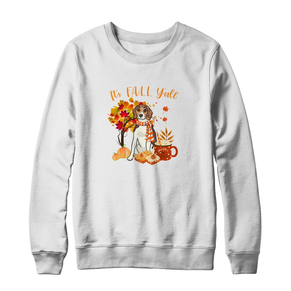 Its Fall Yall Beagle Dog Halloween Autumn T-Shirt & Sweatshirt | Teecentury.com
