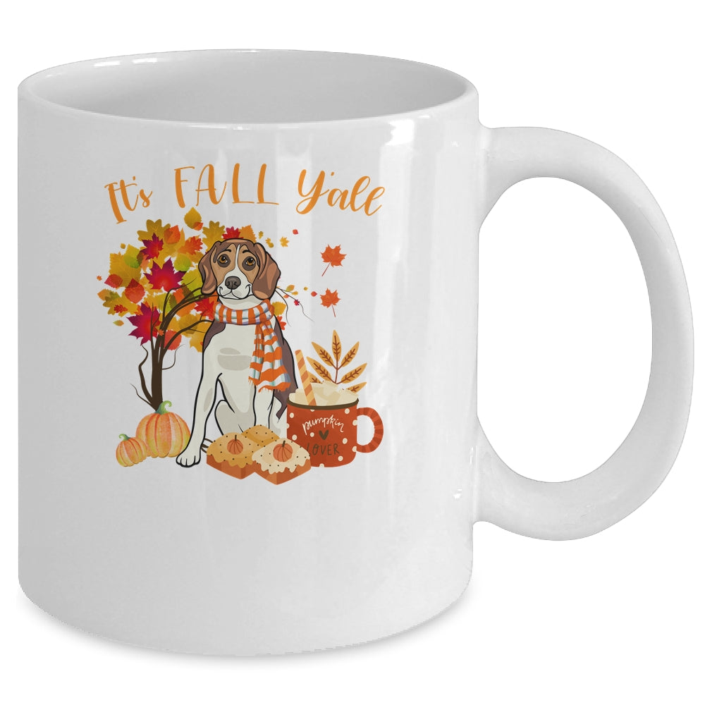 Its Fall Yall Beagle Dog Halloween Autumn Mug Coffee Mug | Teecentury.com