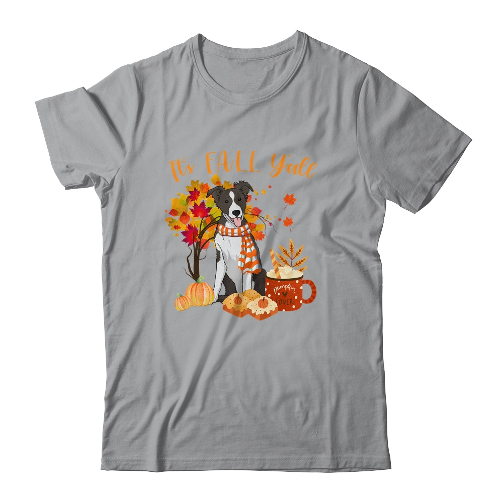 Its Fall Yall Border Collie Dog Halloween Autumn T-Shirt & Sweatshirt | Teecentury.com