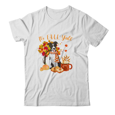 Its Fall Yall Border Collie Dog Halloween Autumn T-Shirt & Sweatshirt | Teecentury.com